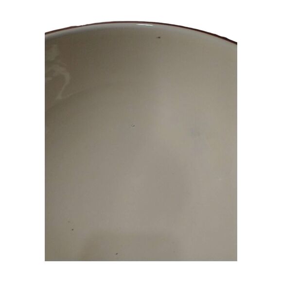 Portugal VICENZA by ARTIMINO 11.5” Round Mixing Serving Bowl Cream Scrolls - Picture 12 of 13